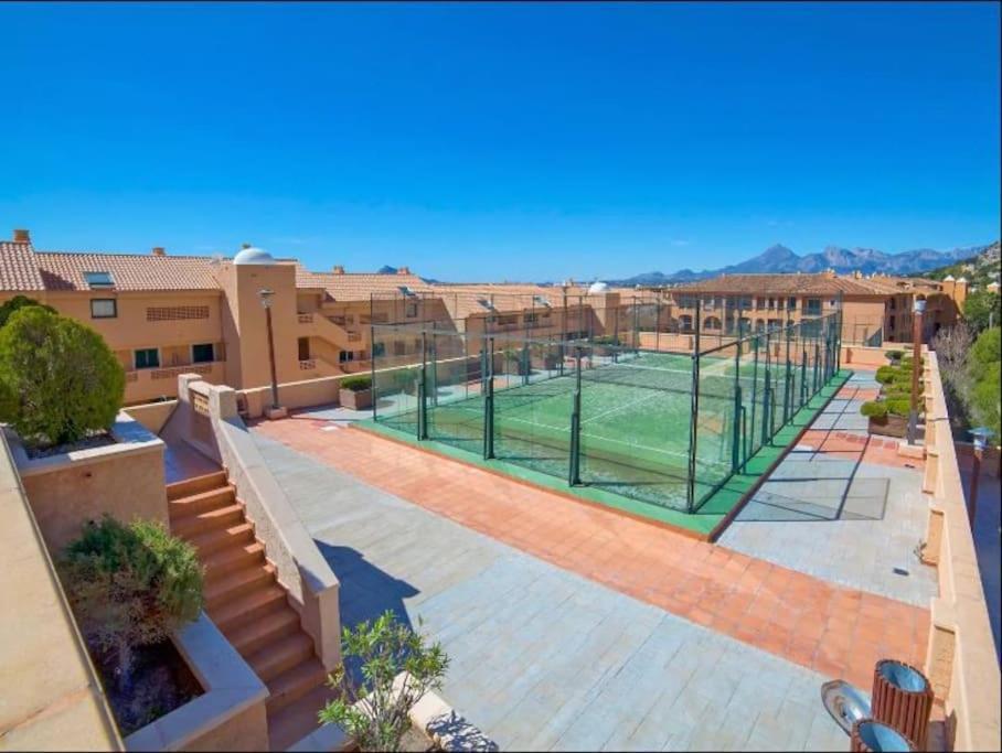 Pueblo Mascarat Con Vista Al Mar Apartman Altea la Vieja Kültér fotó