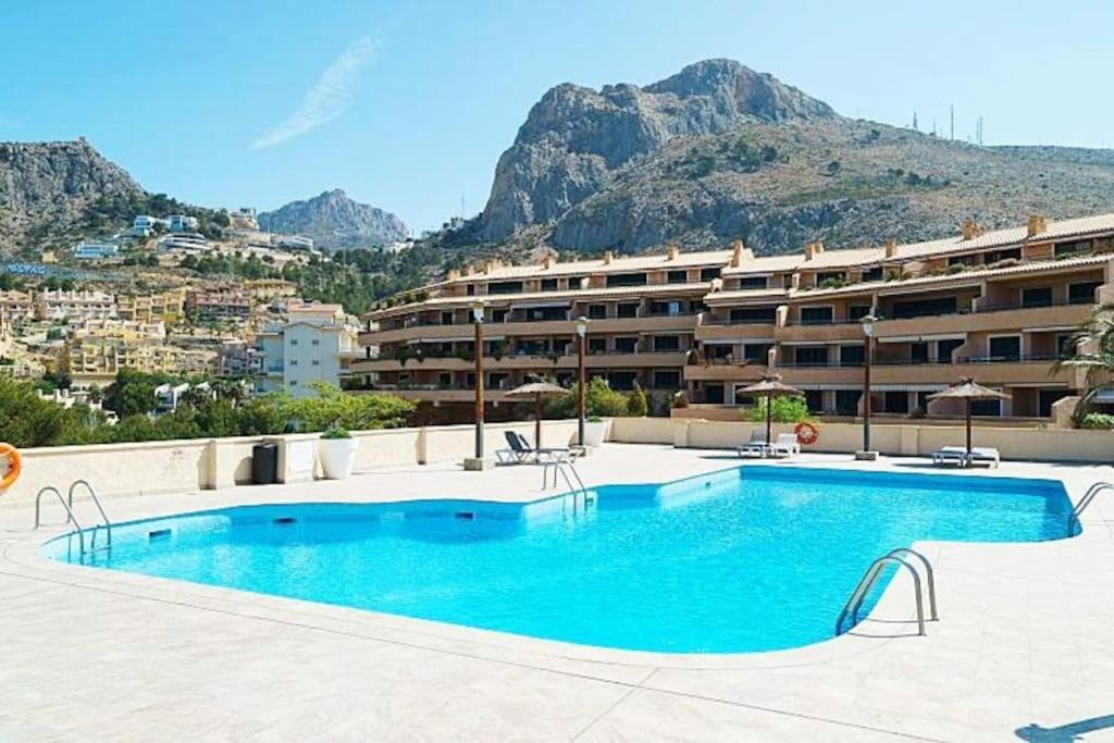 Pueblo Mascarat Con Vista Al Mar Apartman Altea la Vieja Kültér fotó